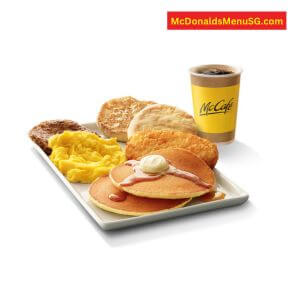 McDonalds Breakfast Deluxe Extra Value Meal