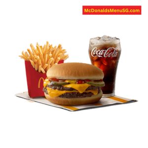MCDoanld's Double Cheeseburger Meal Price