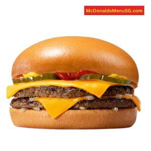 McDo Double cheeseburger calories