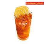 McDonald Iced Lemon Tea Menu