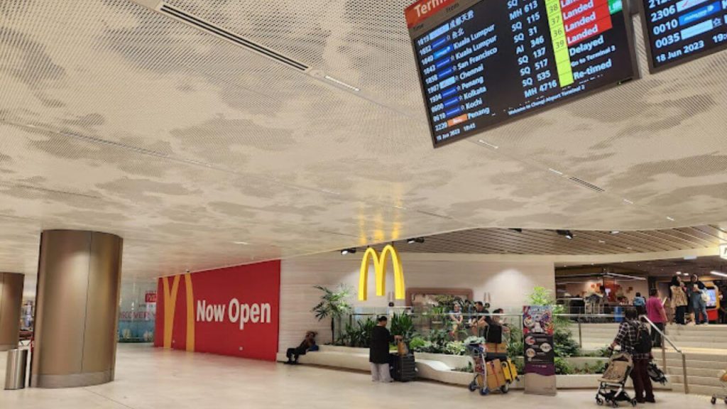 McDonald's Changi Airport T2 Arrival