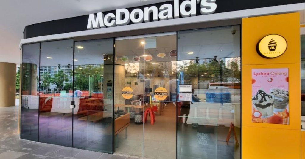 McDonald's Sengkang's Grand Mall Location