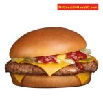 McDoanld's Original Angus Cheeseburger Upsized Meal