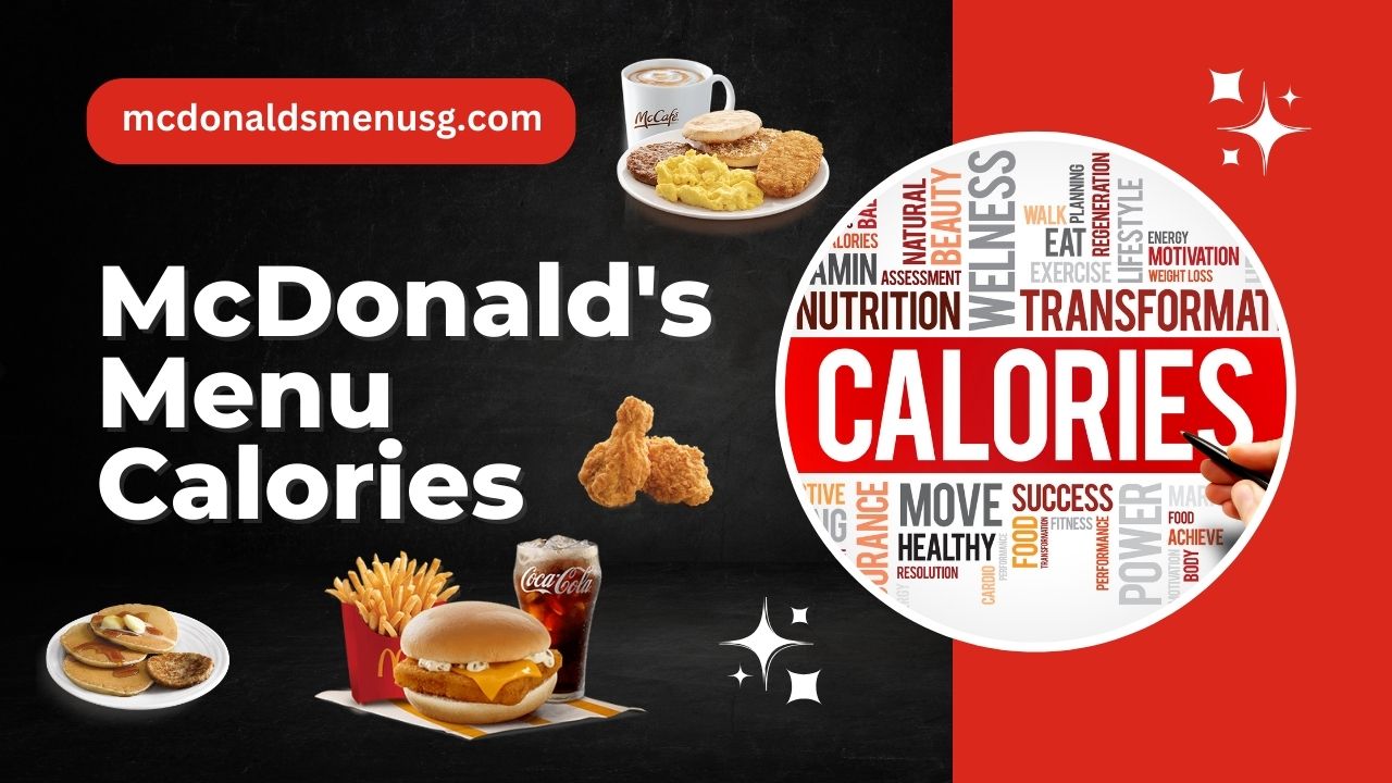 McDonalds menu Calories